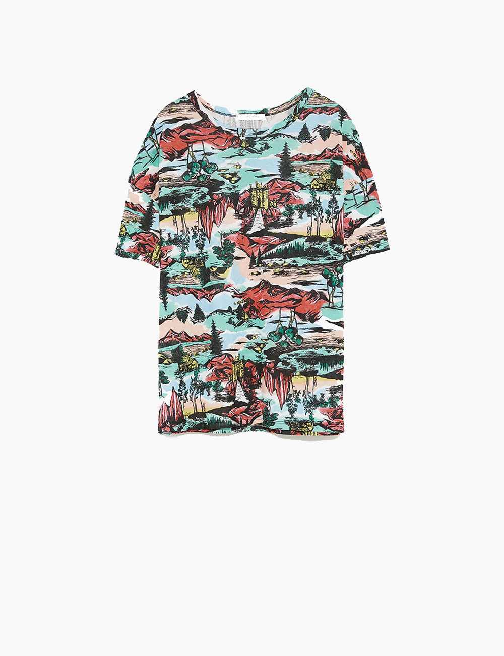 تی شرت چاپ شده